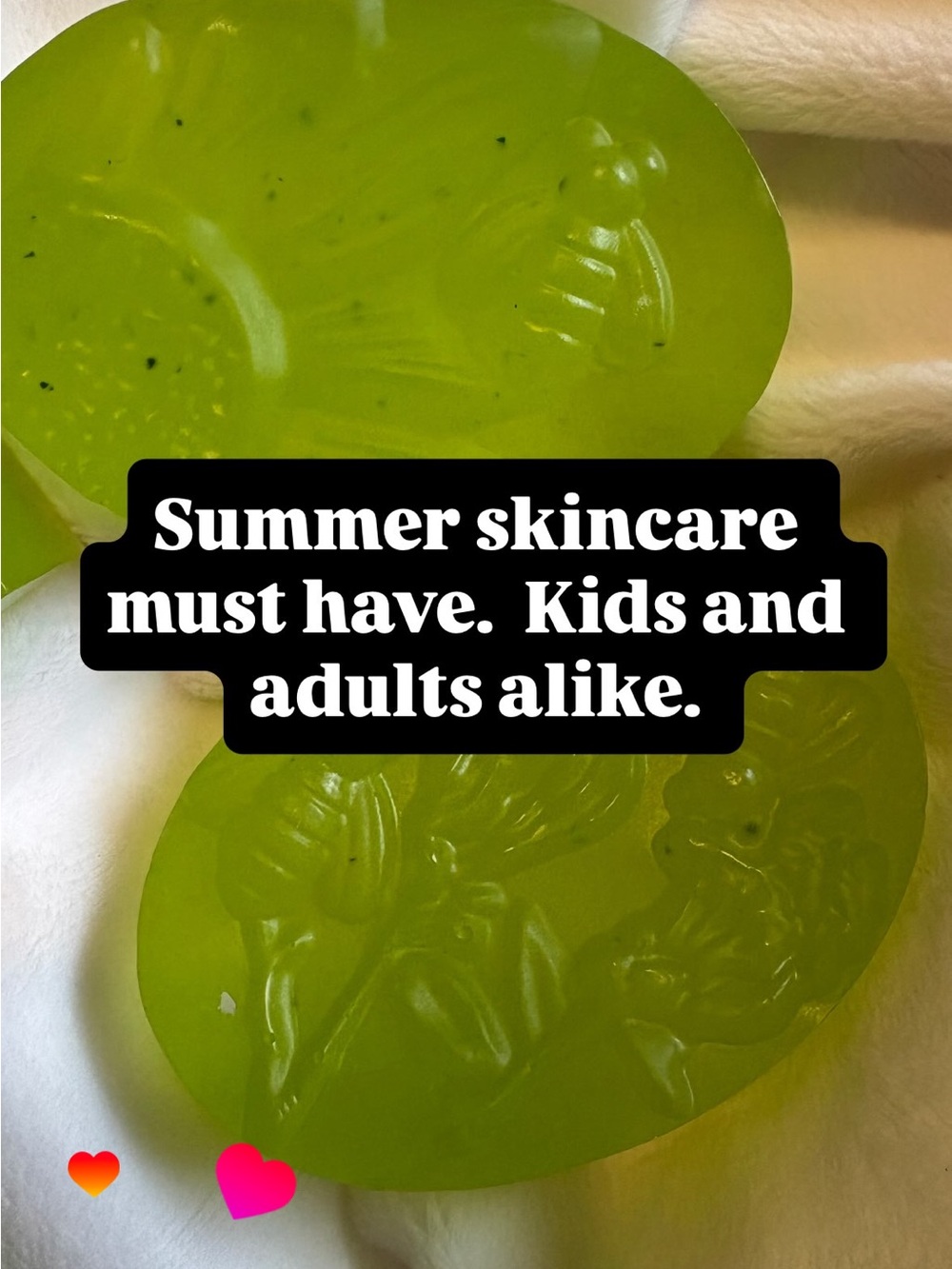 Gentle Cucumber/Aloe Soap Bar - Green